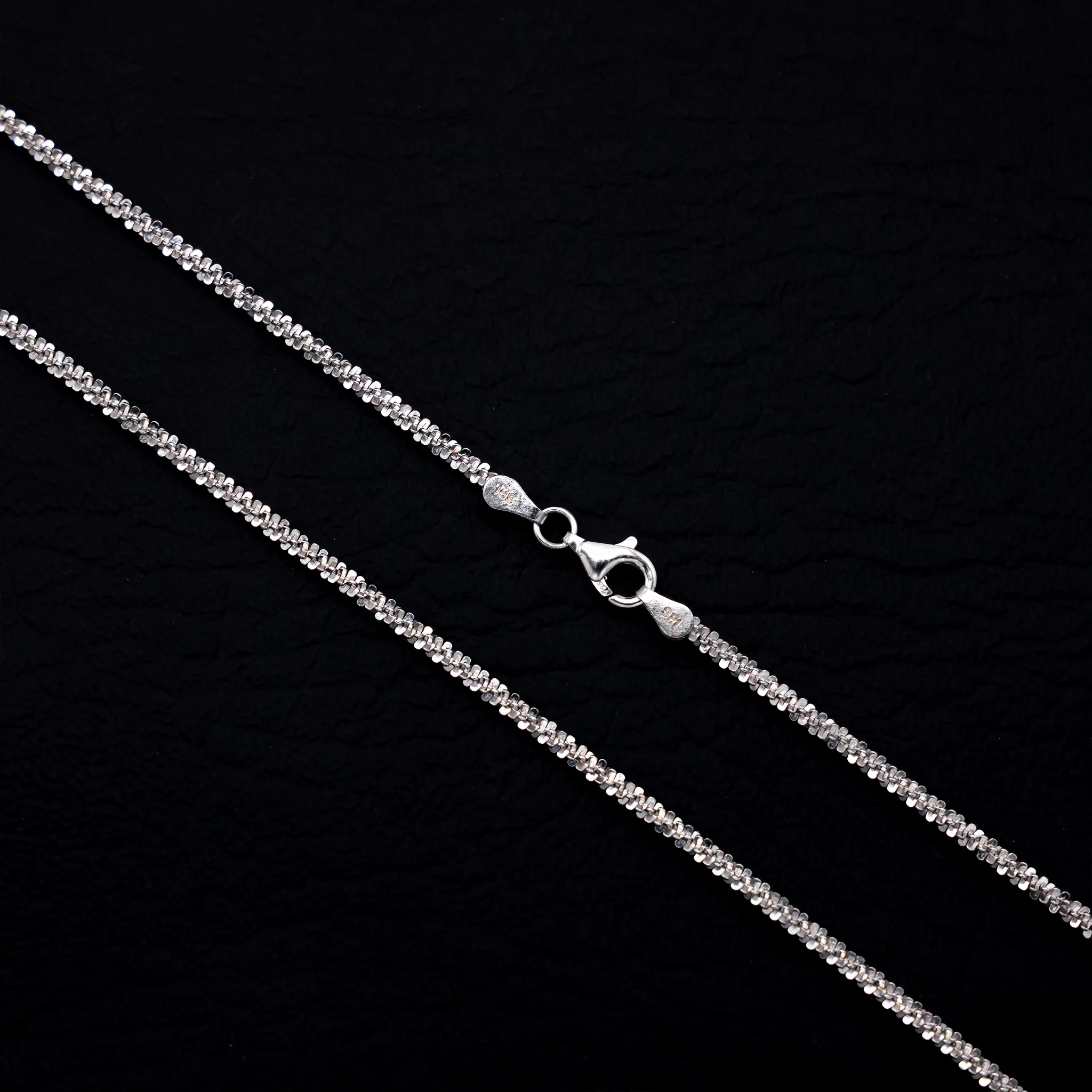2mm Roc Necklace - 925 Silver - Image 2
