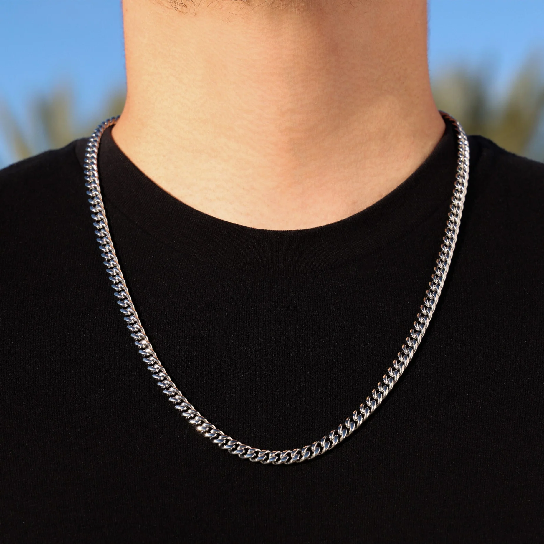 6mm Miami Cuban Chain - Premium 316L Stainless - Image 2