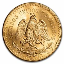 Authentic Mexican 50 Peso Centenario 22k Gold Coin (Random Year) - Image 2