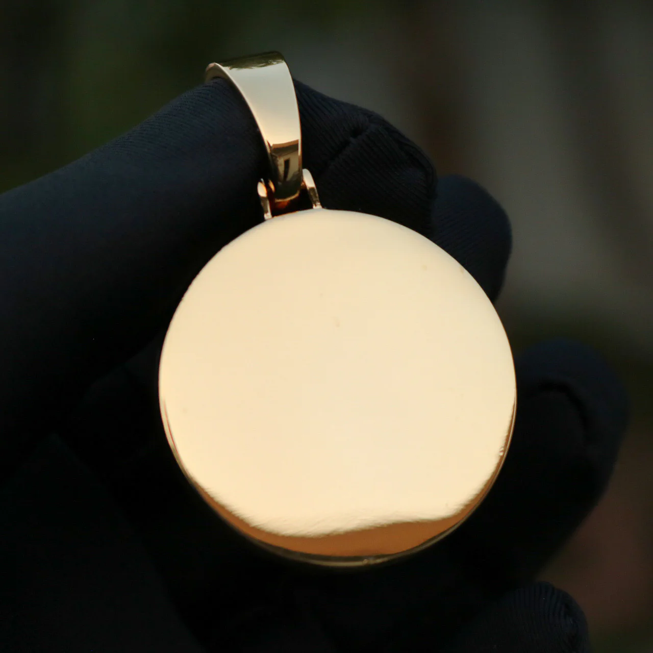Custom Photo Pendant - Gold - Image 3
