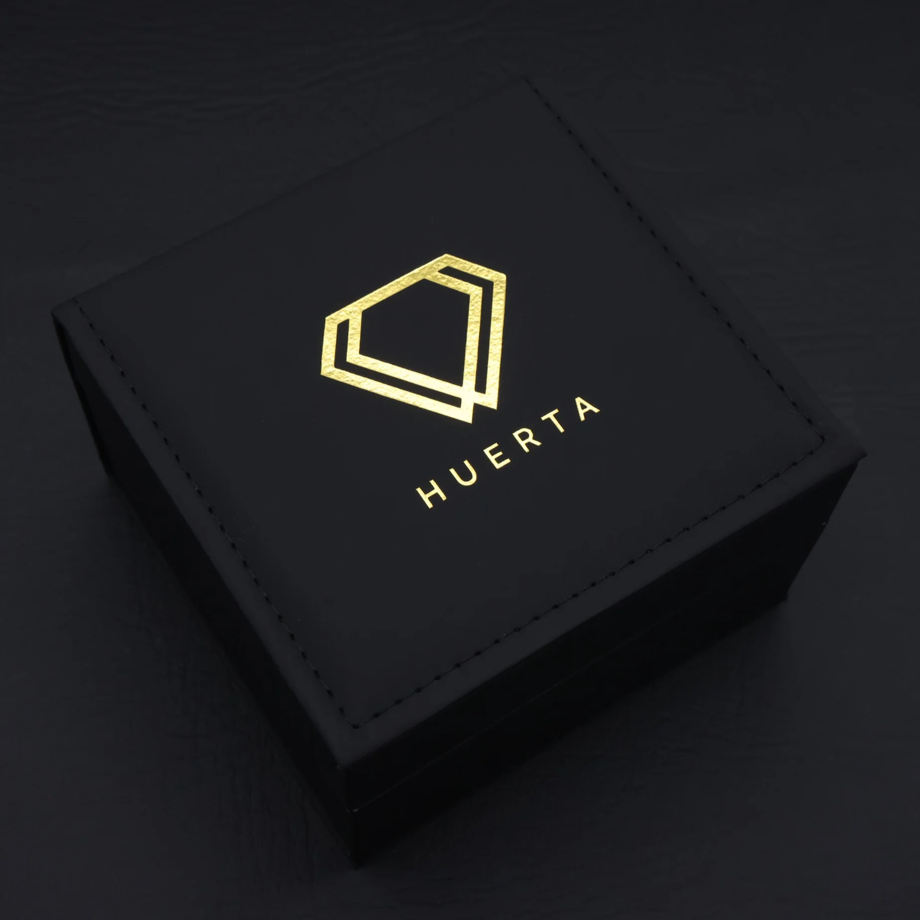 Iced Black Dial Huerta Watch - Stainless - Image 3
