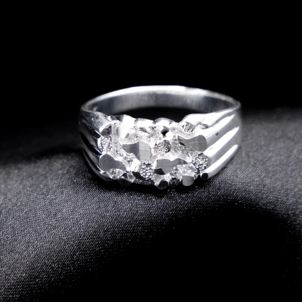 Nugget Ring - 925 Silver - Image 3