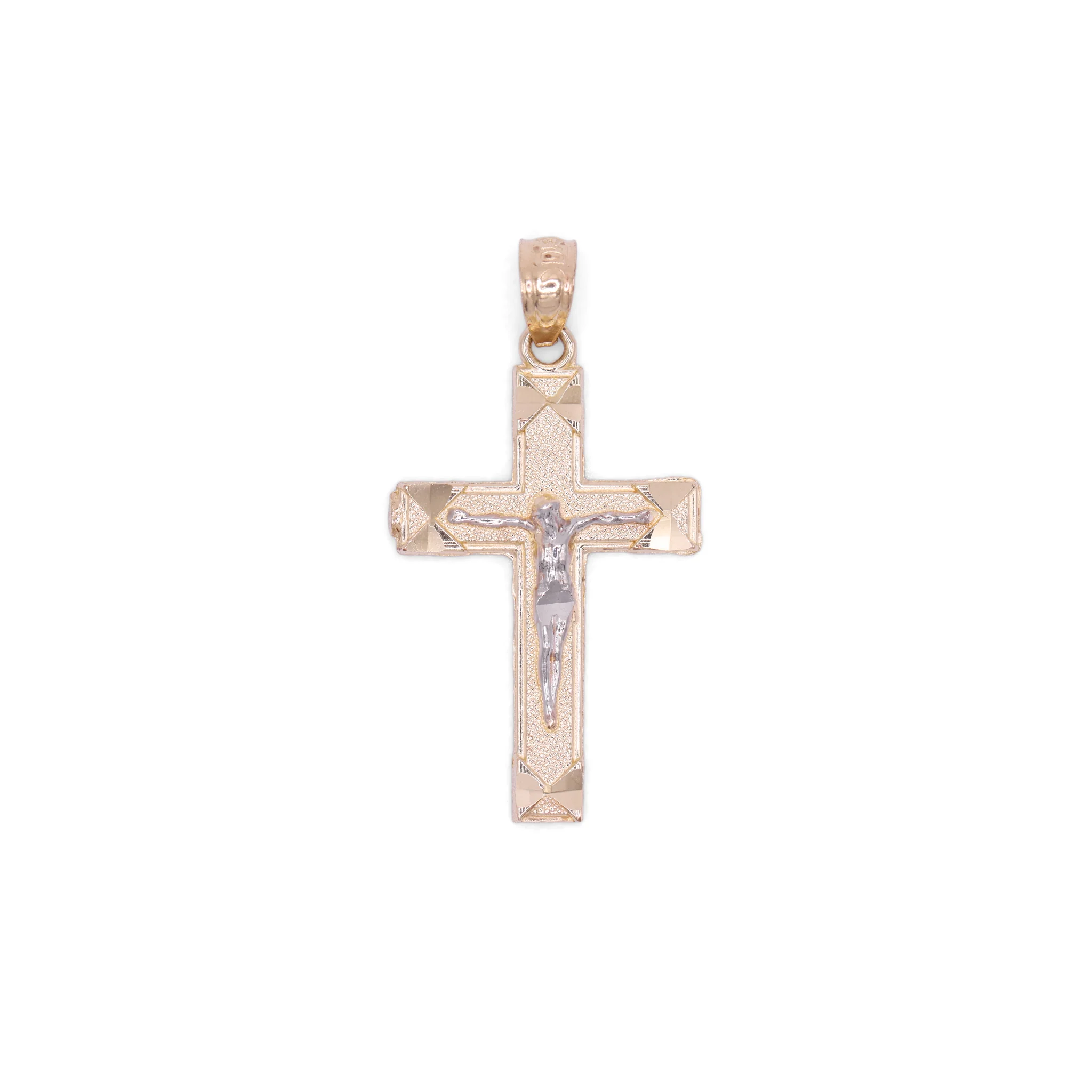 Small Crucifix Pendant - 10k Gold