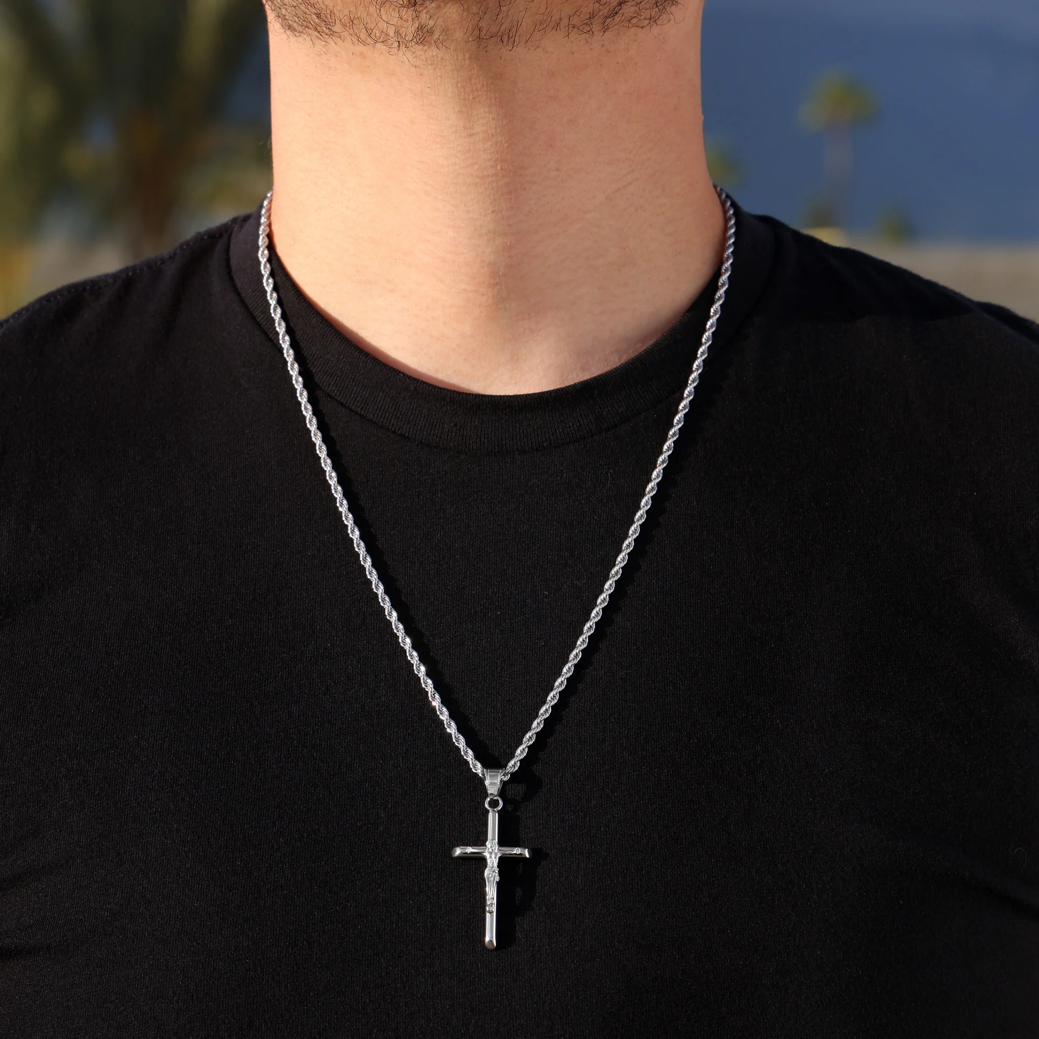 The Classic Crucifix Pendant - Premium 316L Stainless - Image 3