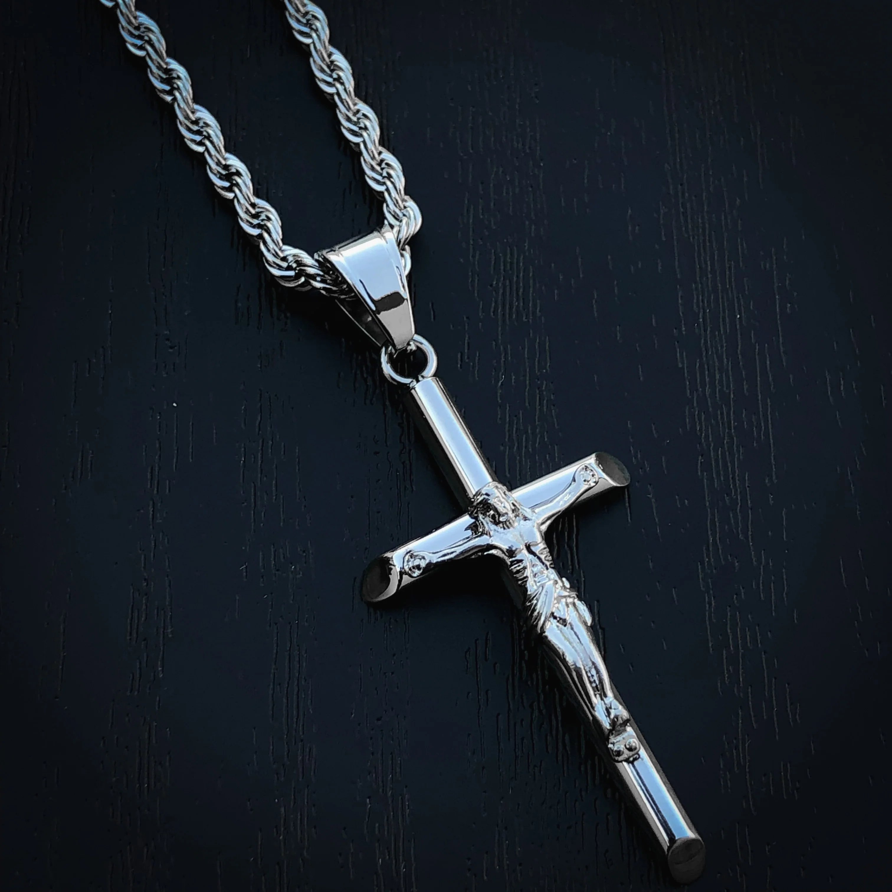 The Classic Crucifix Pendant - Premium 316L Stainless - Image 5